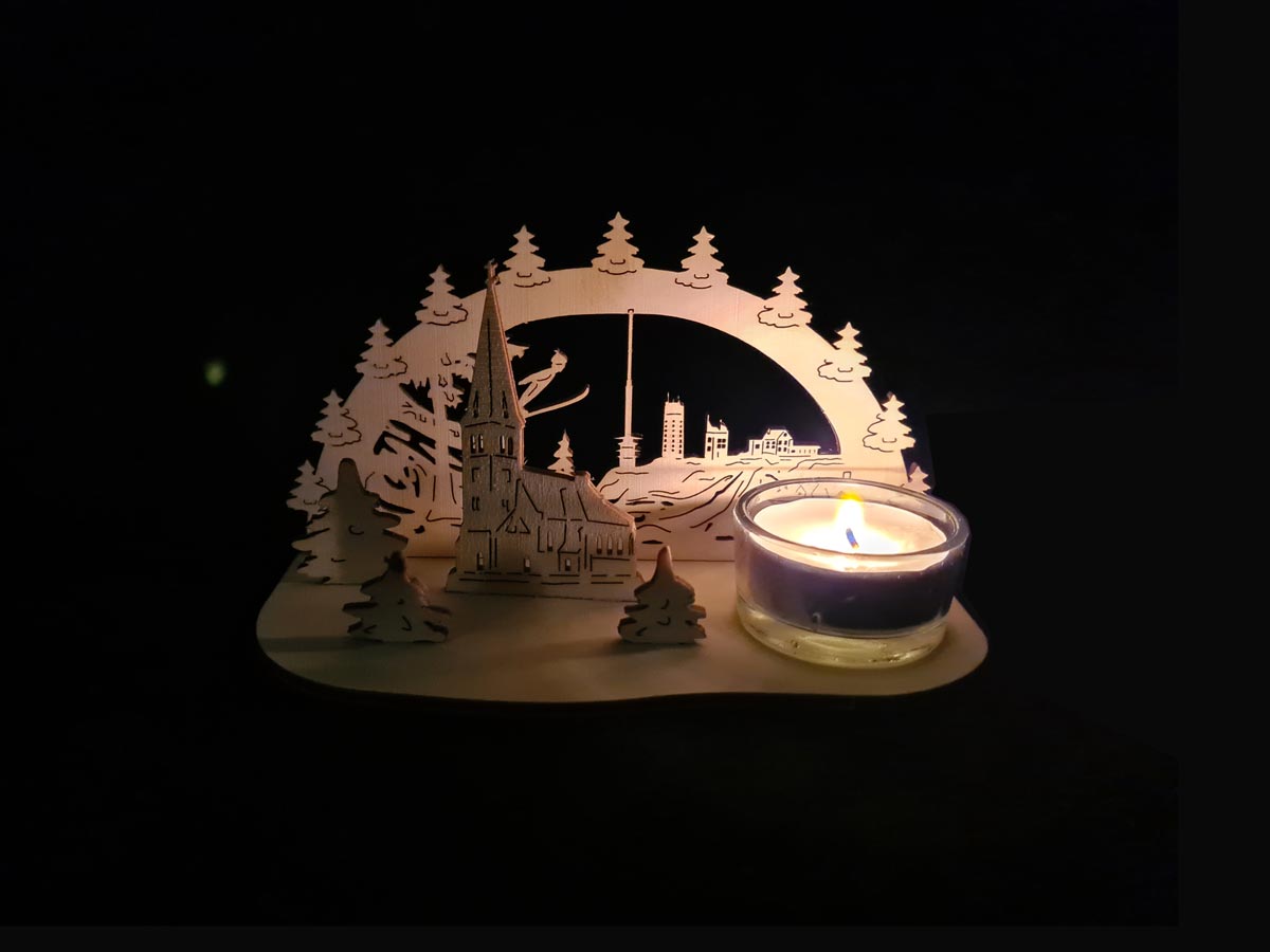 Brotterode mit Kirche